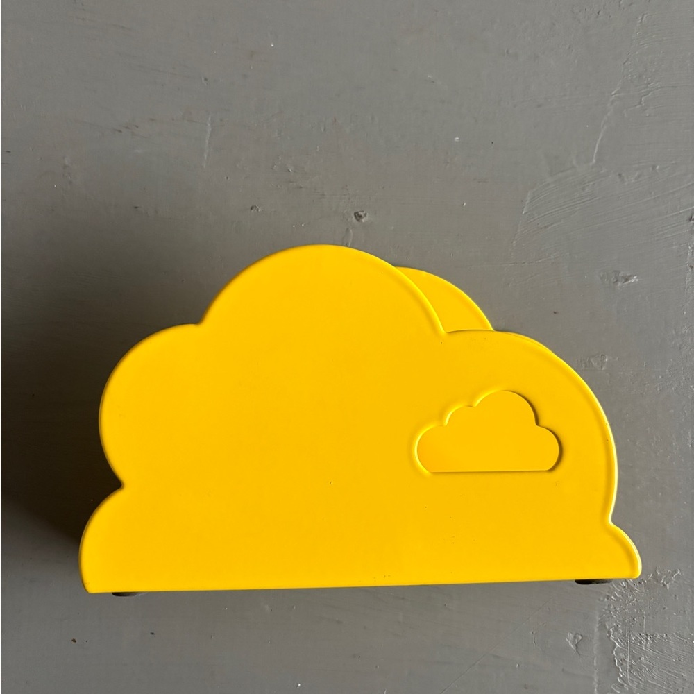 Vintage IKEA Yellow Cloud Napkin Holder - Picture 3 of 7